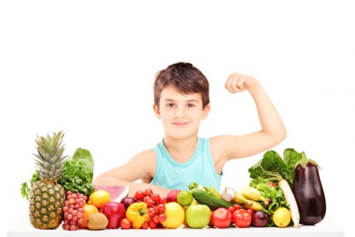 Chế độ ăn uống cũng góp phần lớn cải thiện tình trạng sức khỏe ở trẻ nhoe