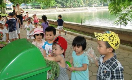 Phương pháp giáo dục bảo vệ môi trường cho trẻ mầm non