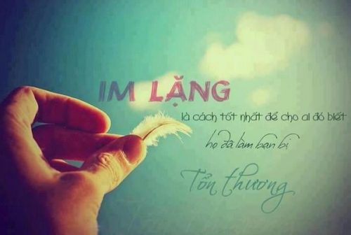 Im lặng alf tiếng khóc lớn nhất của người phụ nữ