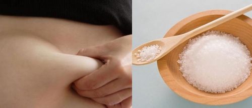 Muối nóng cũng có tác dụng đánh tan mỡ ở thành bụng
