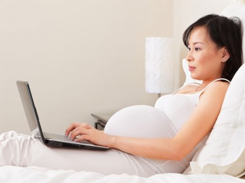 Trong thời gian mang bầu mẹ cũng đã được hướng chế độ thaui sản