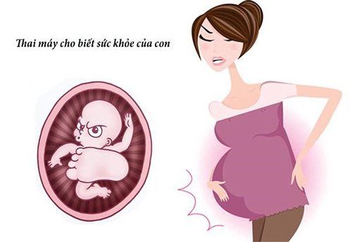 Thai máy giúp mẹ cảm nhận được sức khỏe của con 