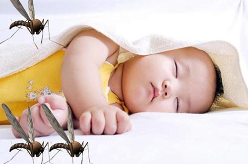 Con bị muỗi đốt khiến nhiều bà mẹ xót xa 