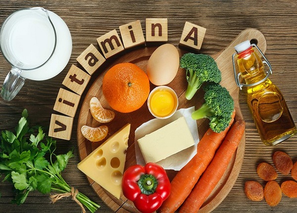 <center><em>Các loại thực phẩm giúp bổ sung vitamin A</em></center>
